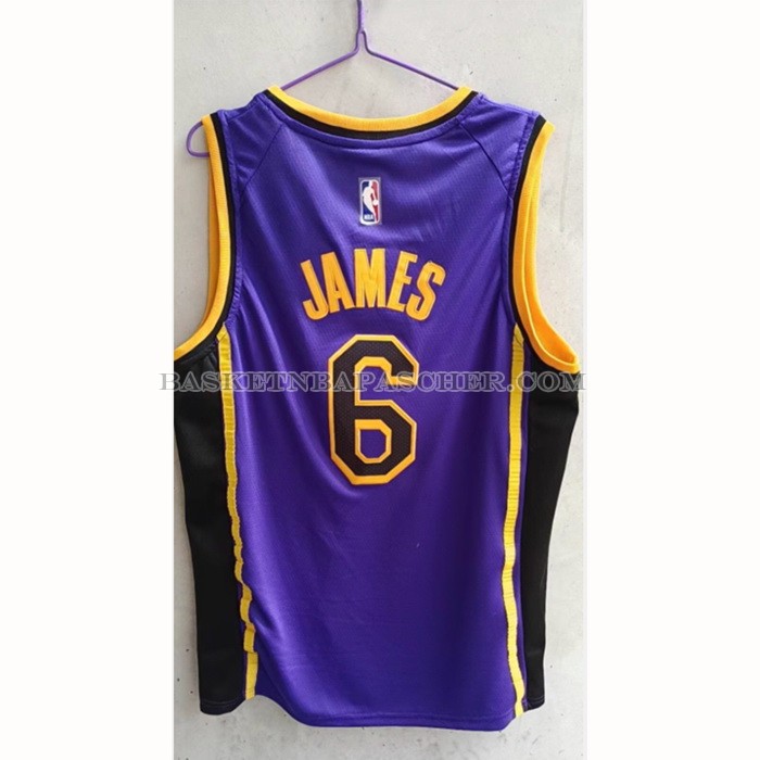 Maillot Los Angeles Lakers LeBron James NO 6 Statement 2022-23 Volet